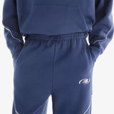 Trackside French Terry Tracksuit Pant - Navy