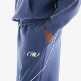 Trackside French Terry Tracksuit Pant - Navy