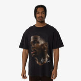 Anthony Edwards NBA Big Head T-Shirt - Faded Black