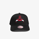 Chicago Bulls Upside Down Logo Snapback - Black
