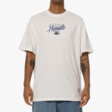 Charlotte Hornets Blaze Script T-Shirt - Vintage White