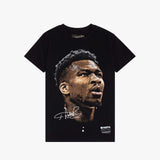 Giannis Antetokounmpo NBA Big Head T-Shirt - Faded Black