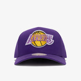 Los Angeles Lakers Team Colour Pro Pinch Snapback - Purple