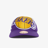 Los Angeles Lakers Logo Blast Deadstock Snapback - Purple