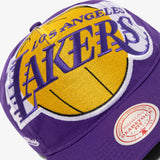 Los Angeles Lakers Logo Blast Deadstock Snapback - Purple