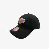 Los Angeles Lakers Team Logo Dad Hat - Black