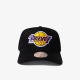 Los Angeles Lakers Upside Down Logo Snapback - Black