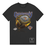 2026 NBA Champions Ring New York Knicks T-Shirt - Black