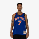 Carmelo Anthony New York Knicks 2010 HWC Swingman Jersey -  Royal Blue