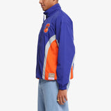 New York Knicks Nylon Track Jacket - Blue