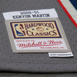 Kenyon Martin New Jersey Nets 00-01 HWC Swingman Jersey - Cool Grey