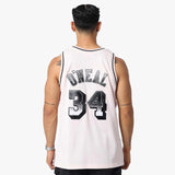 Shaquille O'Neal 1996-97 L.A Lakers Champs Swingman Jersey - Corsage Pink