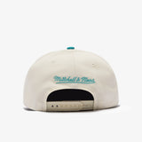 Vancouver Grizzlies Pro Pinch Snapback - White Cream/Teal