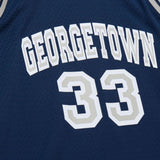 Alonzo Mourning Georgetown Hoyas 91-92 HWC Swingman Jersey - Navy