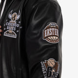Chicago Bulls 6 Times Jacket - Black
