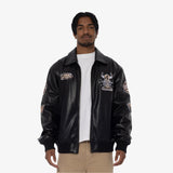 Chicago Bulls 6 Times Jacket - Black