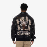 Chicago Bulls 6 Times Jacket - Black