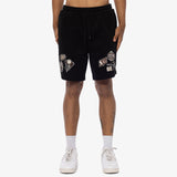 Chicago Bulls Double Triple Corduroy Shorts - Black