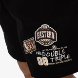 Chicago Bulls Double Triple Corduroy Shorts - Black