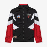 Chicago Bulls Spray Jacket - Black/Red