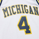 Chris Webber Michigan Wolverines 91-92 HWC Swingman Jersey - White