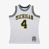 Chris Webber Michigan Wolverines 91-92 HWC Swingman Jersey - White