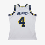 Chris Webber Michigan Wolverines 91-92 HWC Swingman Jersey - White