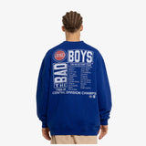 Detroit Pistons Bad Boys Crew Sweatshirt - Blue