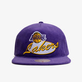 Los Angeles Lakers Centre Circle Origin Snapback - Purple