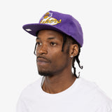 Los Angeles Lakers Centre Circle Origin Snapback - Purple