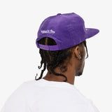 Los Angeles Lakers Centre Circle Origin Snapback - Purple