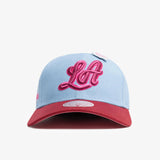 Los Angeles Lakers Lover Boy Pro Crown Snapback - Blue/Maroon/Pink