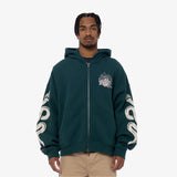 Los Angeles Lakers Slither Hoodie - Dark Sea