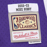 Mike Bibby Sacramento Kings 02-03 HWC Swingman Jersey - Purple