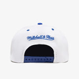 Philadelphia 76ers Vintage Letter Snapback - White/Cream/Blue