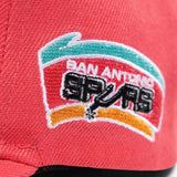 San Antonio Spurs Classic 7 Deadstock Snapback - Pink