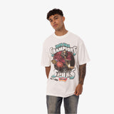 San Antonio Spurs True Colours T-Shirt - Vintage White
