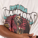 San Antonio Spurs True Colours T-Shirt - Vintage White