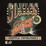 Seattle Supersonics In The Spotlight Tee - Faded Black