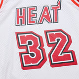 Shaquille O'Neal Miami Heat 07-08 HWC Swingman Jersey - White