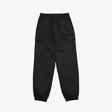 Twill Cargo Jogger - Black