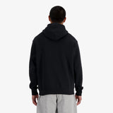 Essentials Logo Fleece Pullover Hoodie - Black