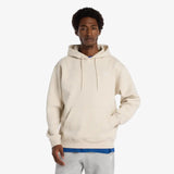 Essentials Logo Fleece Pullover Hoodie - Timberwolf