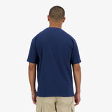 Athletics Cotton T-Shirt - Navy
