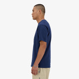 Athletics Cotton T-Shirt - Navy