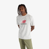 Athletics Logo T-Shirt - Ash Heather
