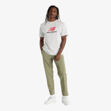Athletics Logo T-Shirt - Ash Heather