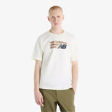 Athletics Premium Relaxed Logo T-Shirt - Angora