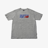 Athletics Premium Relaxed Logo T-Shirt - Ash Heather