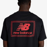 NB Woven Label T-Shirt - Black